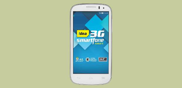 Idea launches Aurus 4 Android smartphone for Rs 8,999