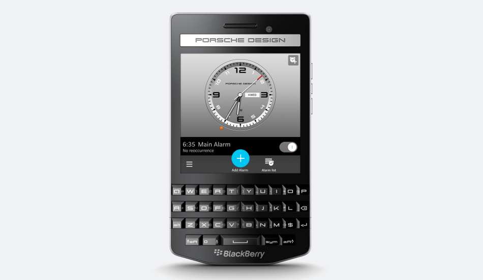 BlackBerry Porsche Design P'9983 Graphite launched in India at Rs 99,990