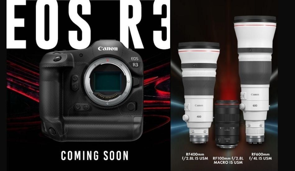 Canon announces development of the EOS R3 Full-frame Mirrorless Camera, launches three new RF lenses