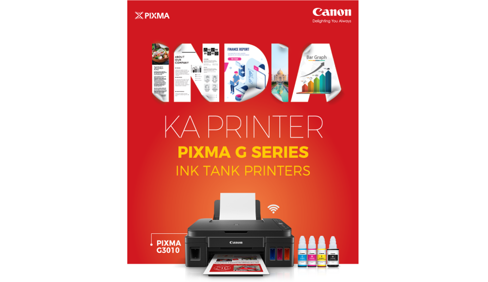 Canon India announces 'India Ka Printer' campaign