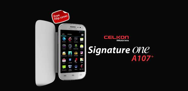 Celkon A107+ Signature One with Android 4.2 Jelly Bean announced
