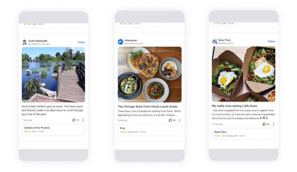 Google Maps introduces Community Feed for better local recommendations