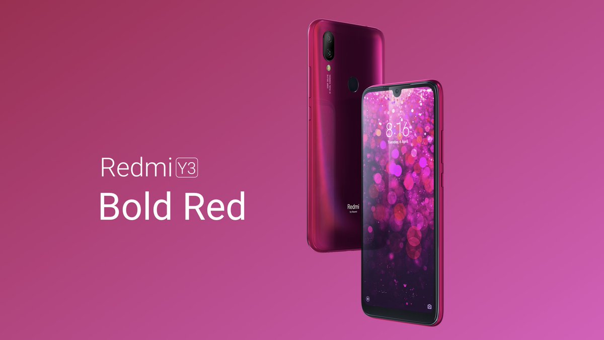 Xiaomi Redmi Y3 with 32MP selfie camera, Redmi 7 launched in India