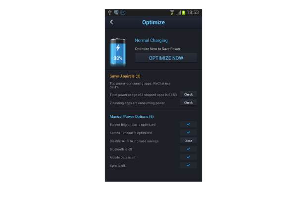 App Review DU battery saver for Android