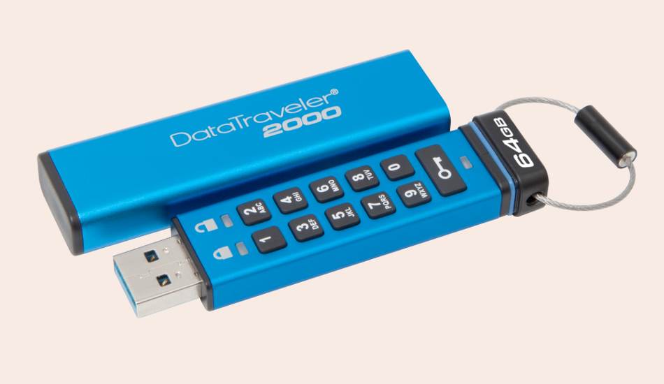 Kingston unveiled encrypted USB Flash drive with built-in keypad
