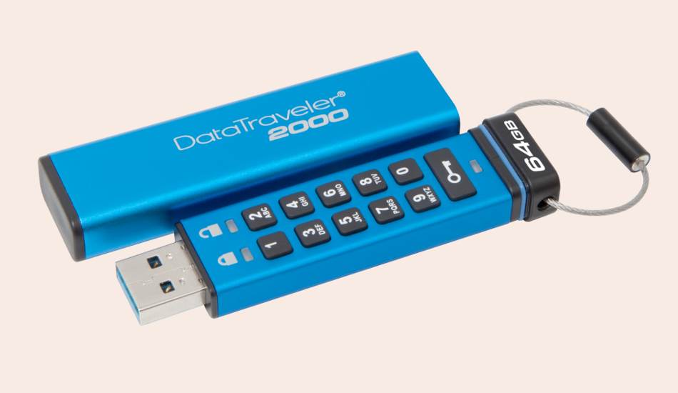 Kingston unveiled encrypted USB Flash drive with builtin keypad