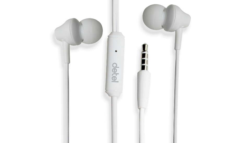 Detel launches D1 Earphones with Extra Bass for Rs 299