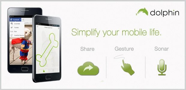 Dolphin-1 Dolphin Browser update brings Evernote integration, one-tap sharing