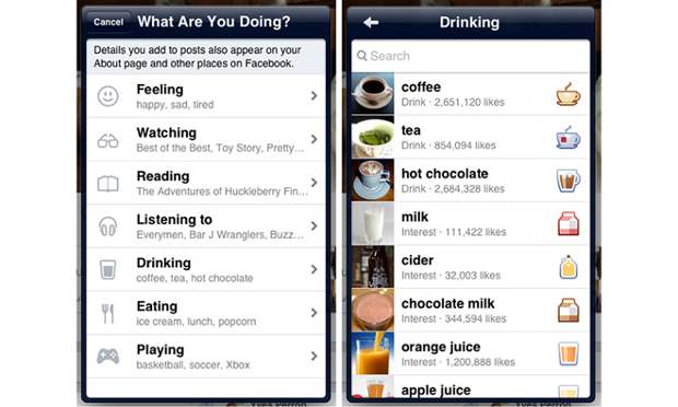 Facebook for iOS gets emoticons, privacy options