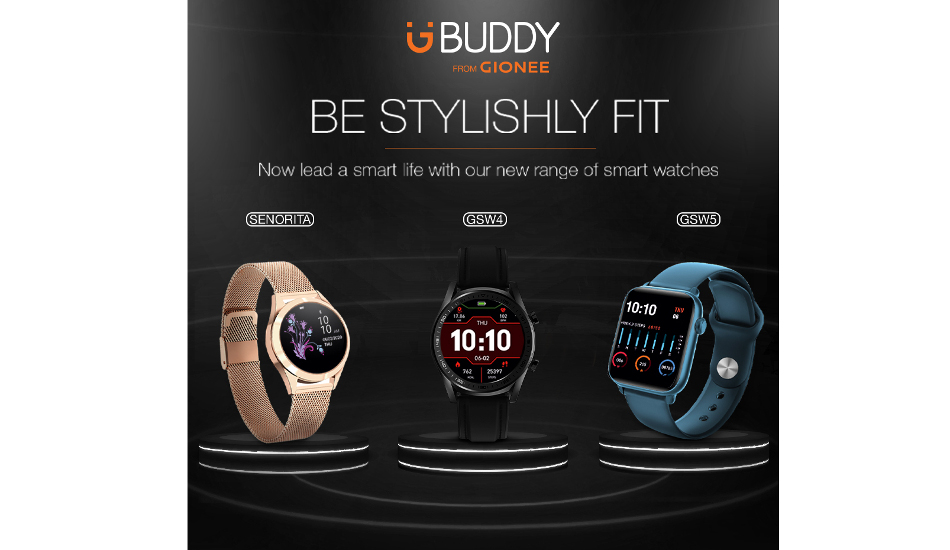 Gionee Smart Life Watches launched at a starting price of Rs 2,499