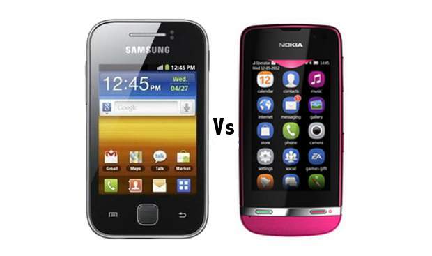 Samsung Galaxy Y vs Nokia Asha 311