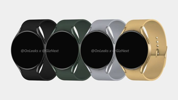 Samdung's Galaxy Watch Active 4 with WearOS leaks in renders