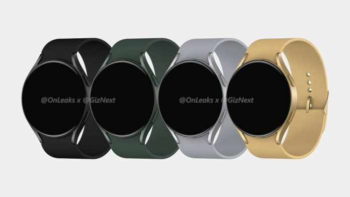Samdung's Galaxy Watch Active 4 with WearOS leaks in renders