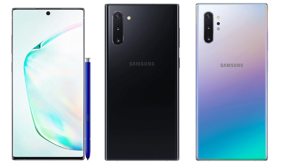 Samsung Galaxy Note 10, Note 10 Plus press renders leaked