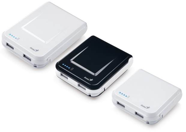 Genius launches three new portable power banks