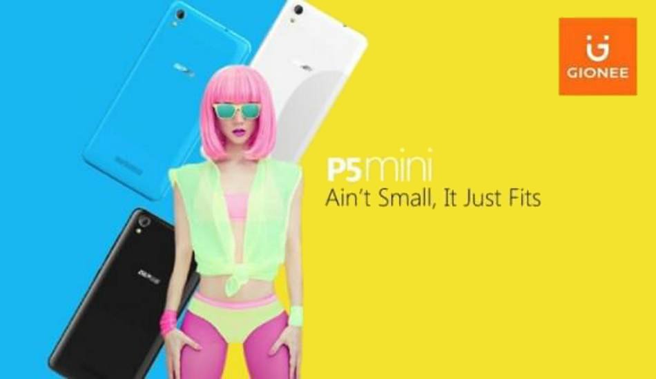 Gionee P5 Mini now available in India at Rs 5,349