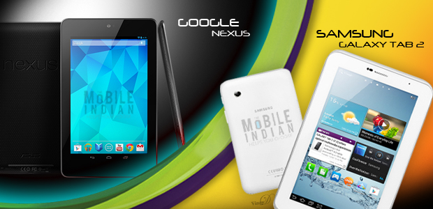 Google Nexus 7 vs Samsung Galaxy Tab 2 (P3100)