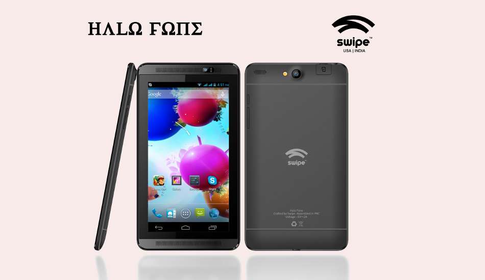 Swipe Halo Fone with 6.5-inch display launched for Rs 6999
