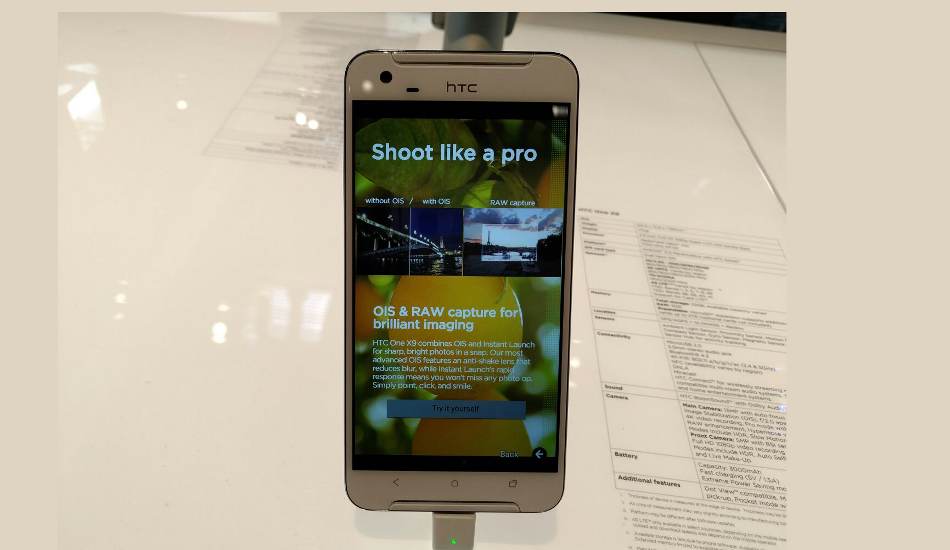 HTC One X9 in pics
