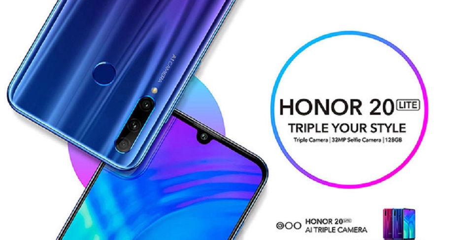 Honor 20 Lite price and variants leaked ahead of launch