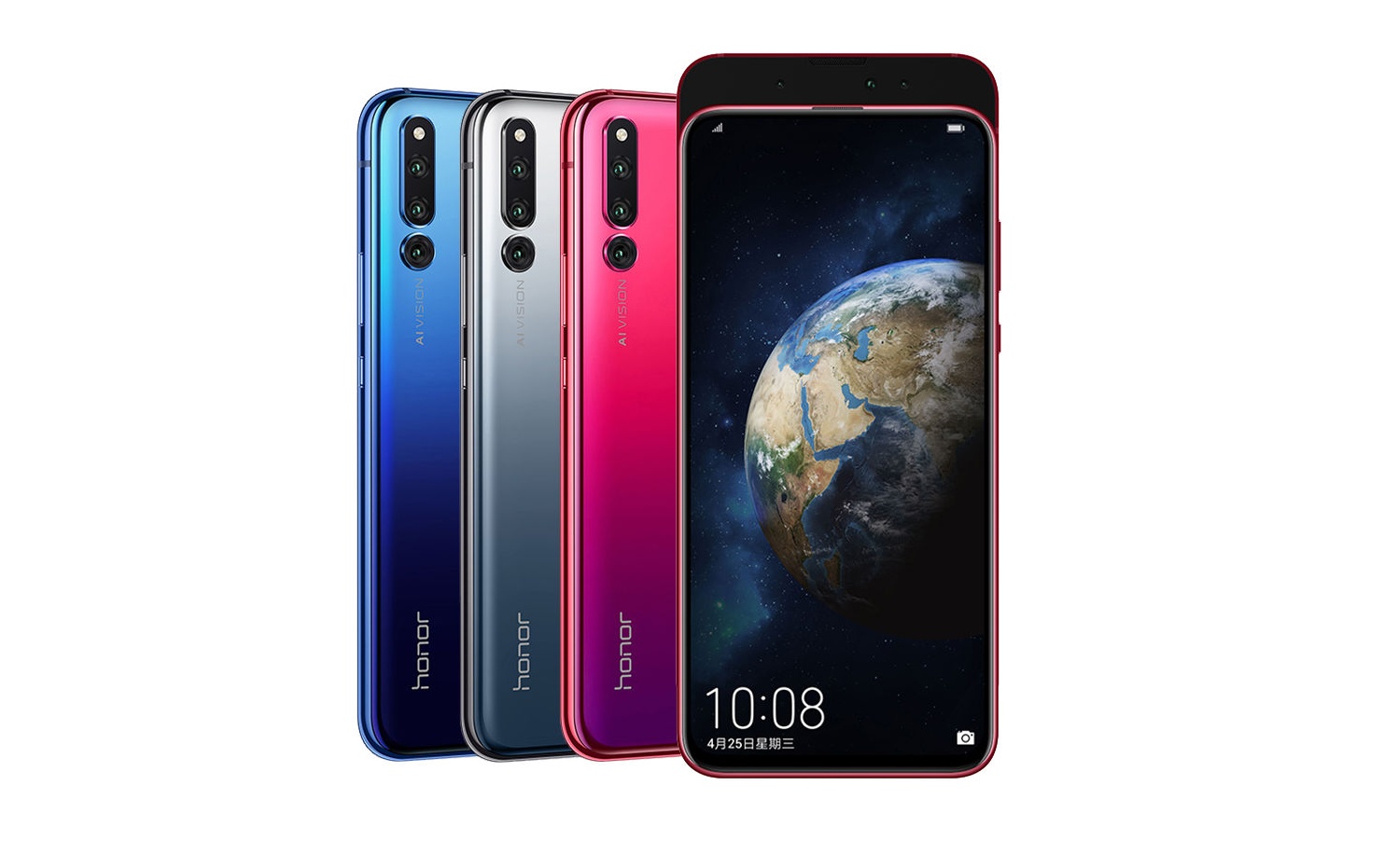 Honor Magic 2 with triple camera setup, sliding selfie camera announced