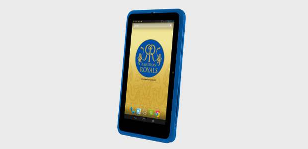 Rajasthan Royals in partnership with ICE X launches tablet for Rs 10K