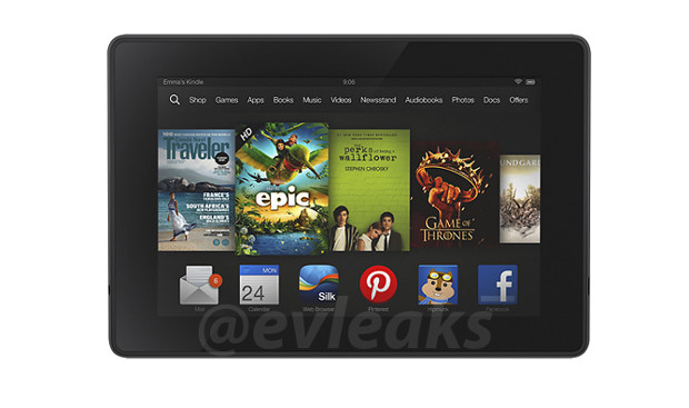 New images of Amazon Kindle Fire HD surfaced