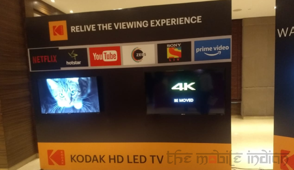 Kodak launches three new XPRO-series LED TVs with 4K resolution, starts at Rs 22,499