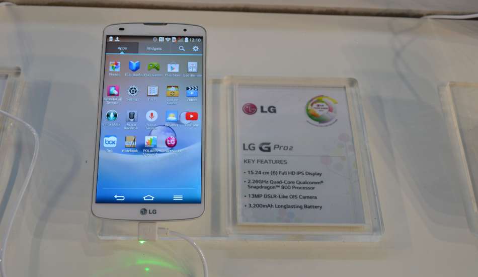 LG G Pro 2 hits Indian shores for Rs 49,900