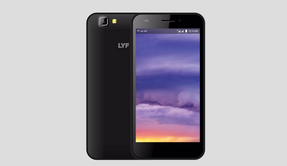 LYF Wind 5 launched at Rs 6,599