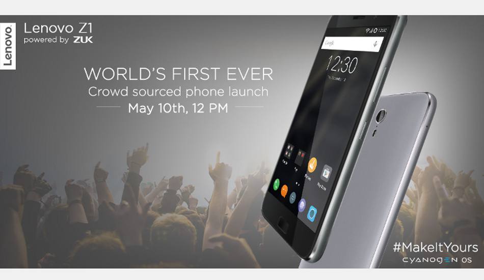 Lenovo Z1 powered by Cyanogen OS launching in India on May 10