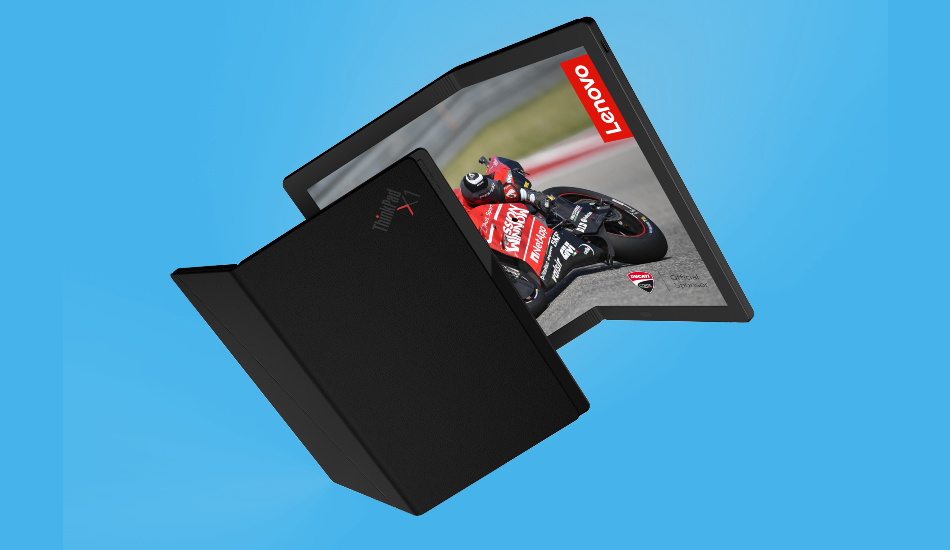 Lenovo unveils world’s first foldable laptop