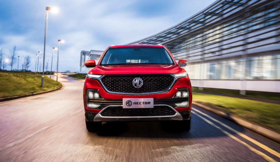 Morris Garages unveils MG Hector Internet Car starting at Rs 12,18,000