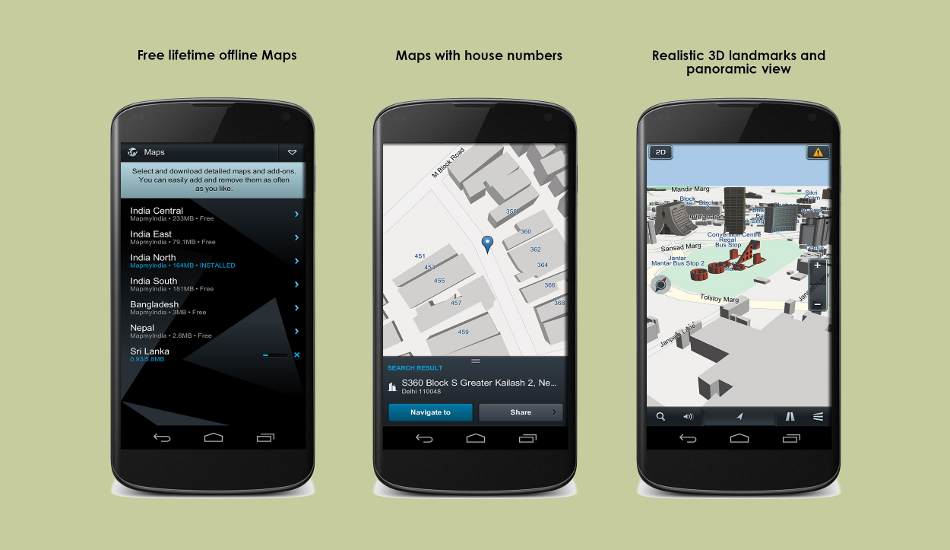 MapmyIndia launches in-house addresses offering navigation app - NaviMaps
