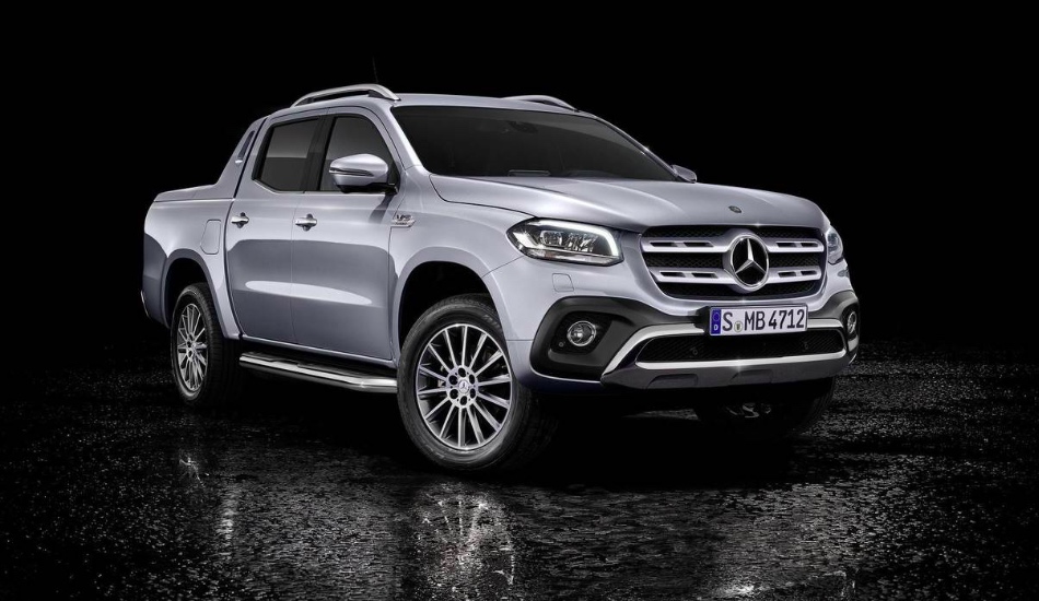 2018 Mercedes-Benz X-Class pick-up truck in Pictures