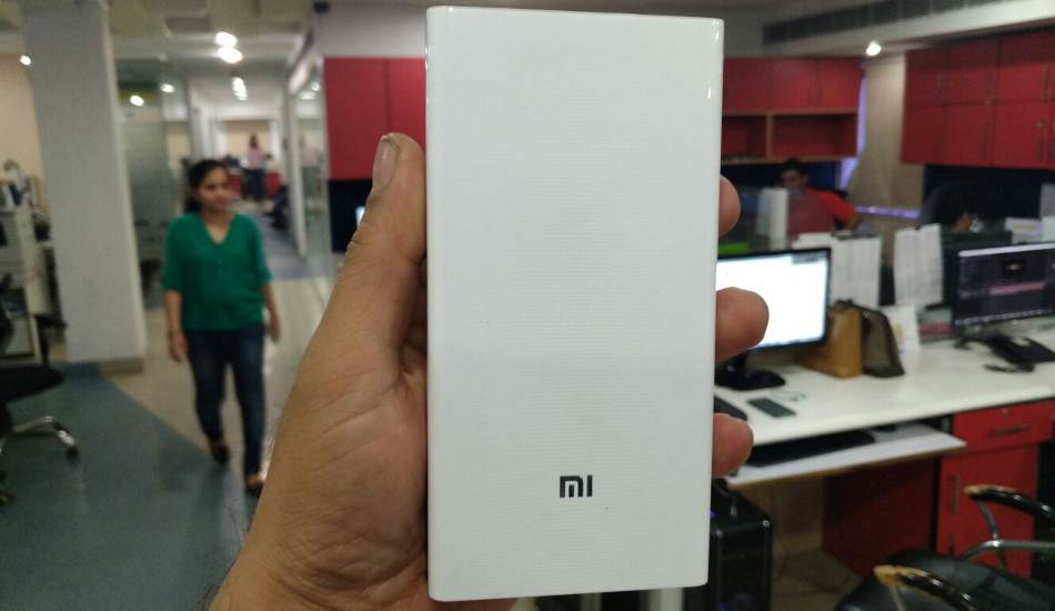 Mi 20000 mAh power bank in pics