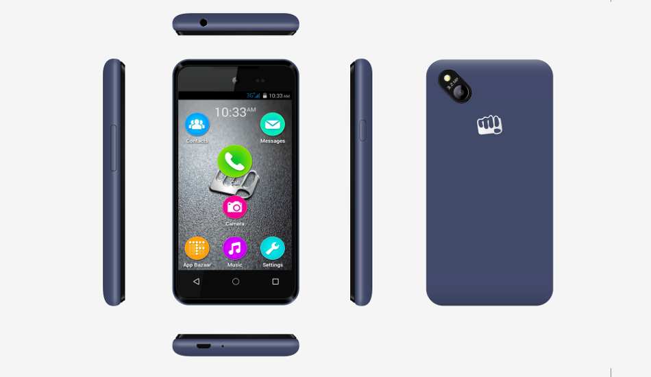 Micromax Bolt D303 launched for Rs 3,499, supports 10 Indian languages