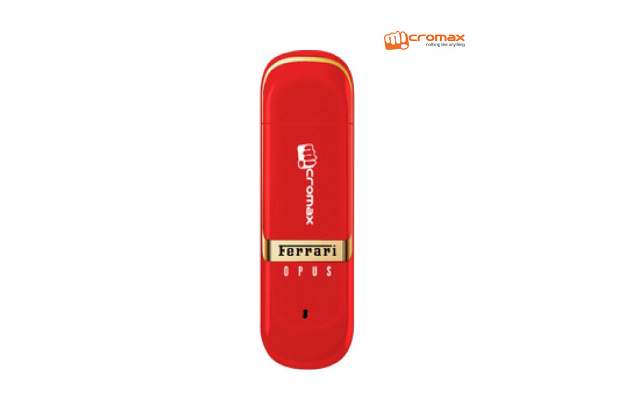Micromax Ferrari branded data card available for Rs 2,499