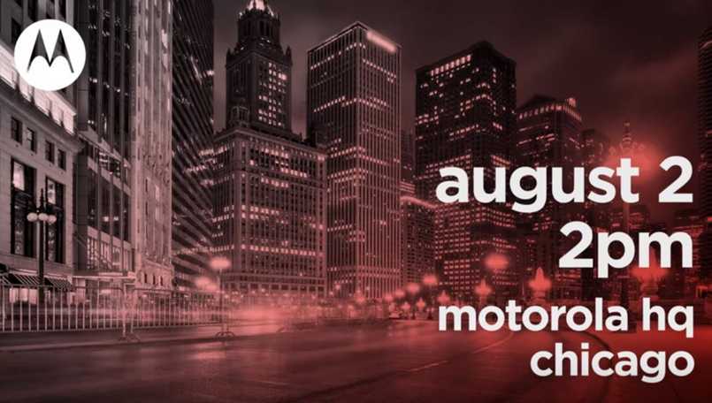Motorola schedules an event on August 2, Moto Z3 and One Power expected