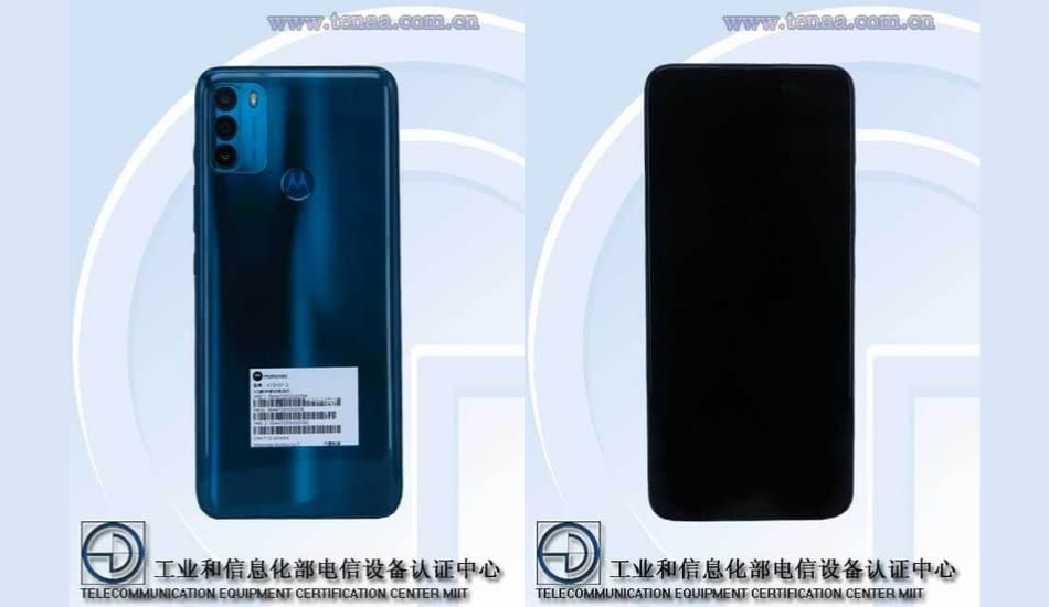 Motorola G50 5G design revealed through TENAA listing