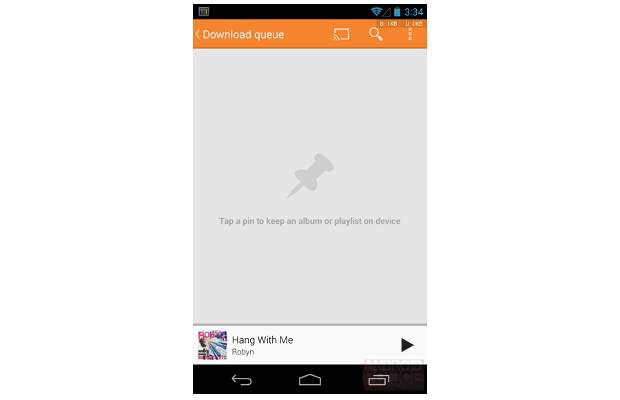 Music1 Google Play Music app update brings Radio, Download queue