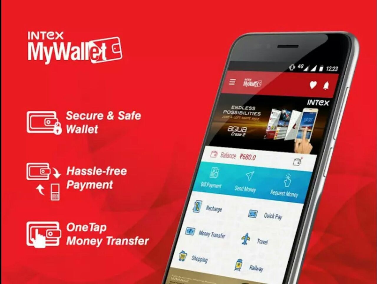 Intex MyWallet app is now available on Google Play