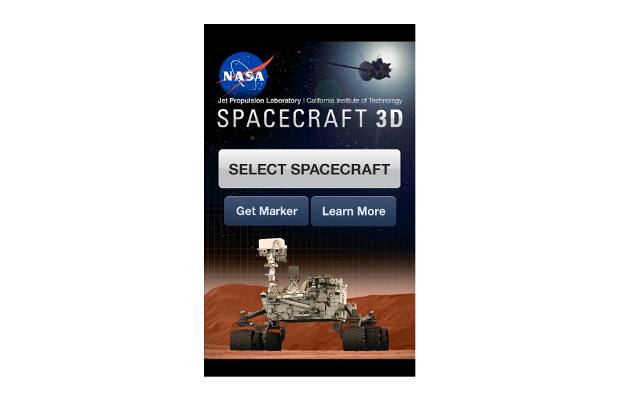 NASA-1 NASA's Augmented Reality app Spacecraft 3D arrives for Android