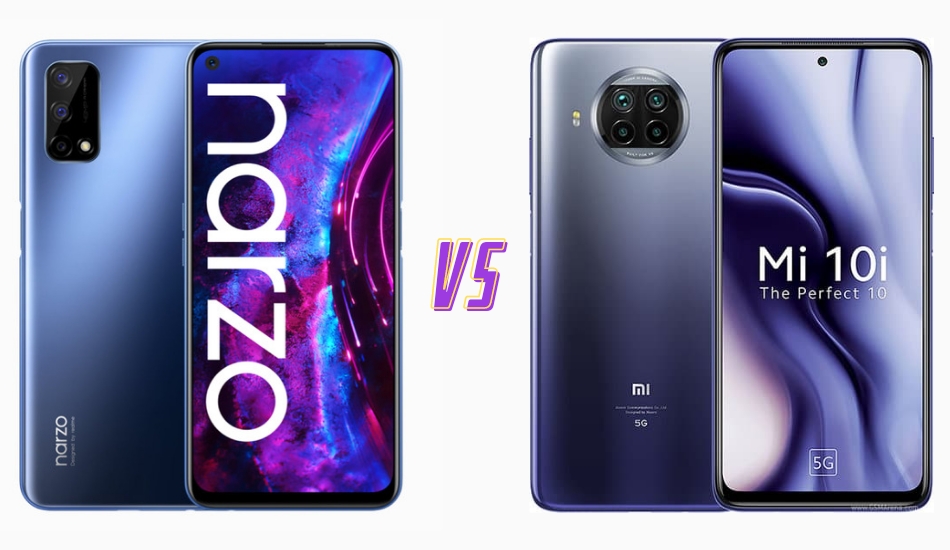 Realme Narzo 30 Pro vs Mi 10i