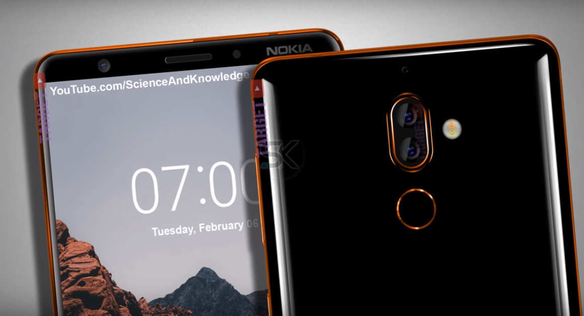 Nokia 7 Plus renders leaked, shows thin bezels and dual rear cameras