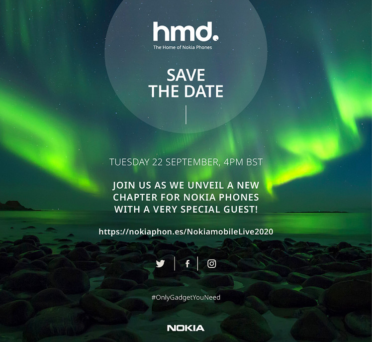 HMD Global schedules an event on September 22, Nokia 3.4 and Nokia 2.4 expected