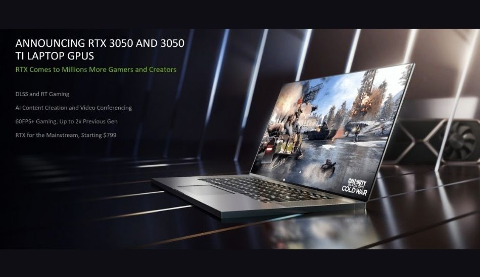 Nvidia GeForce RTX 3050, RTX 3050 Ti Gaming GPUs for laptops launched with DLSS, Ray-Tracing features