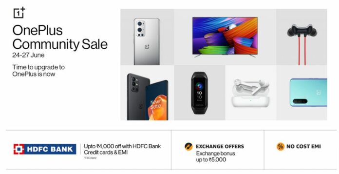 OnePlus Community Sale on Amazon: Discounts on OnePlus 9 Series, OnePlus Nord CE, Smart TVs and accessories