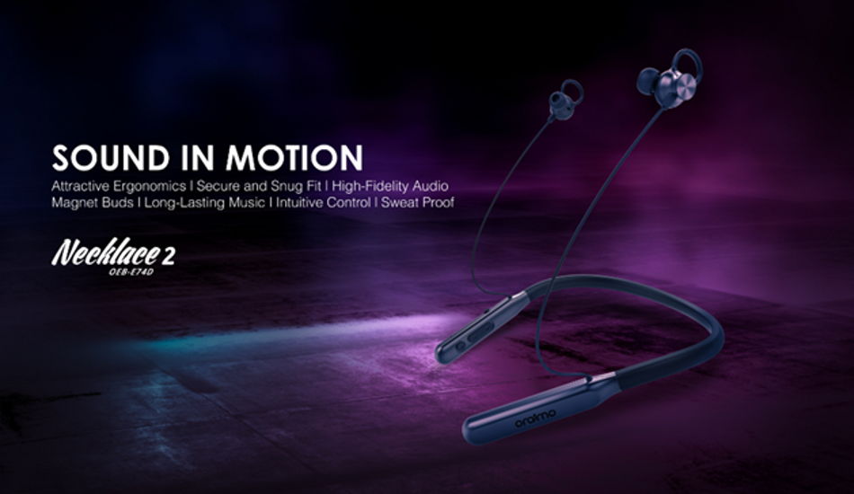 Oraimo Necklace 2 earphones launched for Rs 1799