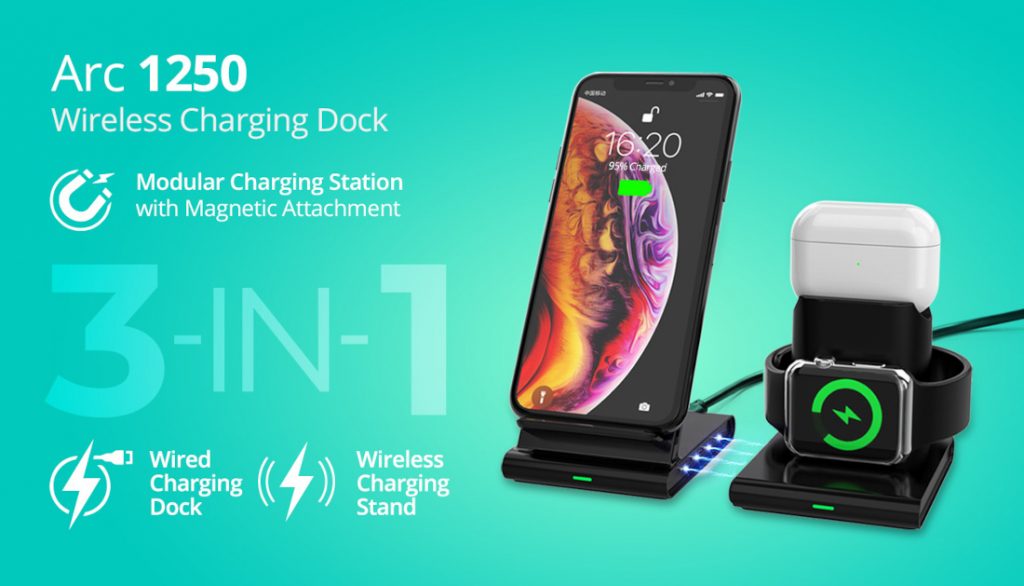 RAEGR Arc 1250 3-in-1 charging station launched for Rs 2999